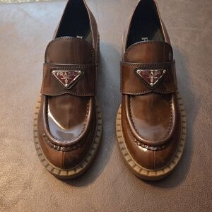 Prada Women's Brown Loafers